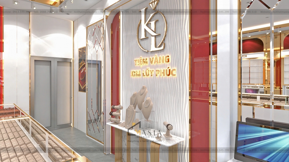 Góc tường nổi bật với logo 